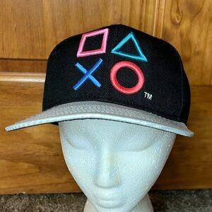 Sony Playstation embroidered Controller Buttons Hat One Size Fits Most Black A89